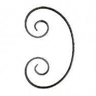 10.071~10.079.01 Wrought Iron House Gate Designs Steel Scroll