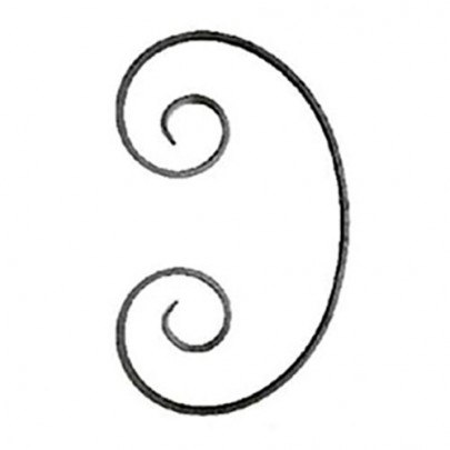 10.071~10.079.01 Wrought Iron House Gate Designs Steel Scroll