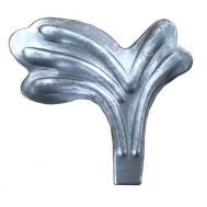 51.005 DECORATIVE WROUGHT IRON STAMPING FLOWERS & LEAVES