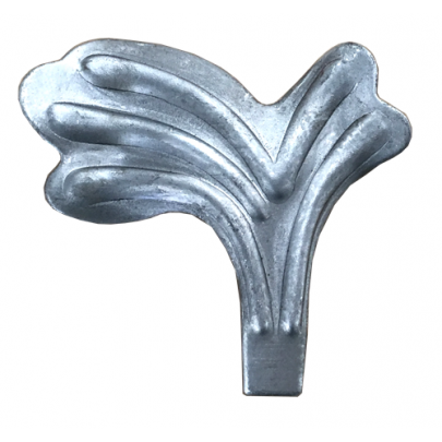 51.005 DECORATIVE WROUGHT IRON STAMPING FLOWERS & LEAVES