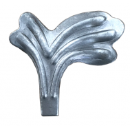 51.006 DECORATIVE WROUGHT IRON STAMPING FLOWERS & LEAVES
