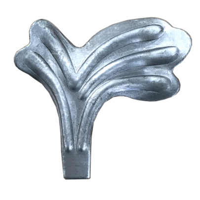 51.006 DECORATIVE WROUGHT IRON STAMPING FLOWERS & LEAVES