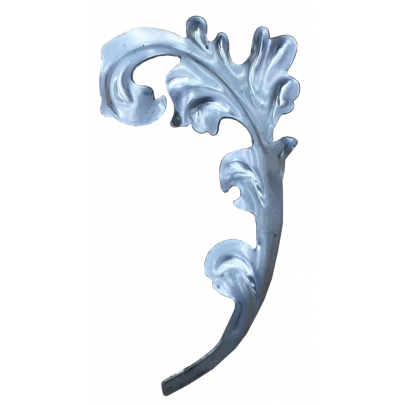 51.125 DECORATIVE WROUGHT IRON STAMPING FLOWERS & LEAVES