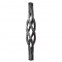 12.070 Wrought Iron Four Wires Twist Basket