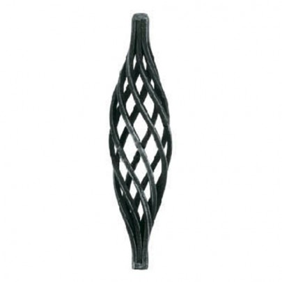 12.113 Wrought Iron Eight Wires Twist Basket