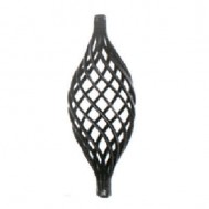 12.117 Wrought Iron Eight Wires Twist Basket