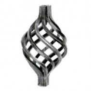 12.120 Wrought Iron Eight Wires Twist Basket