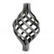 12.120 Wrought Iron Eight Wires Twist Basket