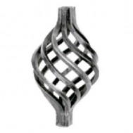 12.121 Wrought Iron Eight Wires Twist Basket