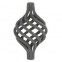 12.124 Wrought Iron Eight Wires Twist Basket