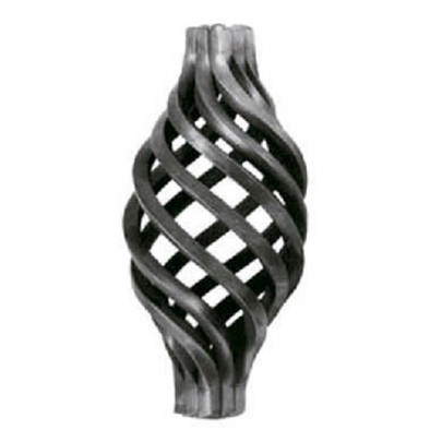 12.130 Wrought Iron Eight Wires Twist Basket