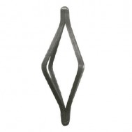 12.160 Decorative Wrought Iron Twist Basket