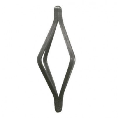 12.160 Decorative Wrought Iron Twist Basket
