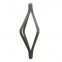 12.160 Decorative Wrought Iron Twist Basket
