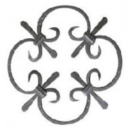 13.001 Decorative Wrought Iron Rosettes For Gate Fence and Staircase