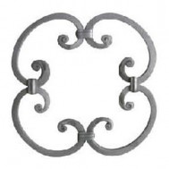 13.002 Decorative Wrought Iron Rosettes For Gate Fence and Staircase