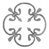 13.003 Decorative Wrought Iron Rosettes For Gate Fence and Staircase