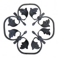 13.008 Decorative Wrought Iron Rosettes For Gate Fence and Staircase