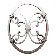 13.006.01 Decorative Wrought Iron Rosettes For Gate Fence and Staircase
