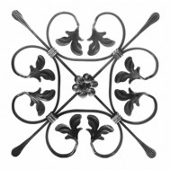 13.009 Decorative Wrought Iron Rosettes For Gate Fence and Staircase