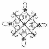 13.010 Decorative Wrought Iron Rosettes For Gate Fence and Staircase