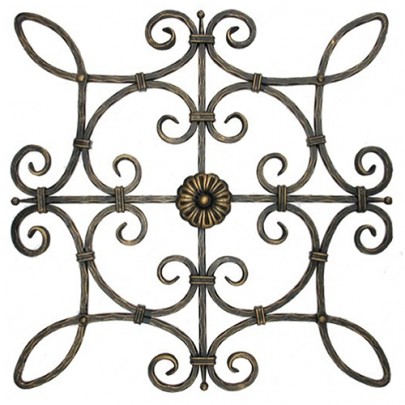 13.011 Decorative Wrought Iron Rosettes For Gate Fence and Staircase