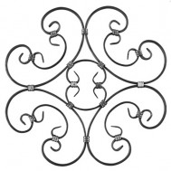 13.012 Decorative Wrought Iron Rosettes For Gate Fence and Staircase