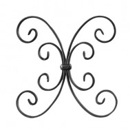 13.014 Decorative Wrought Iron Rosettes For Gate Fence and Staircase