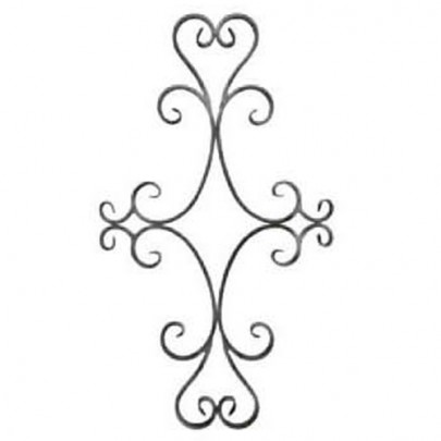 13.015 Decorative Wrought Iron Rosettes For Gate Fence and Staircase