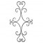 13.015 Decorative Wrought Iron Rosettes For Gate Fence and Staircase
