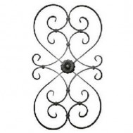 13.017 Decorative Wrought Iron Rosettes For Gate Fence and Staircase