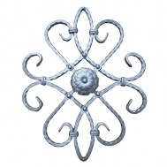 13.018 Decorative Wrought Iron Rosettes For Gate Fence and Staircase
