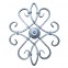 13.018 Decorative Wrought Iron Rosettes For Gate Fence and Staircase