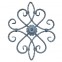 13.018.01 Decorative Wrought Iron Rosettes For Gate Fence and Staircase