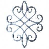 13.018.03 Ornamental Wrought Iron Panels For Gate Fence and Staircase
