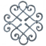 13.019 Ornamental Wrought Iron Panels For Gate Fence and Staircase