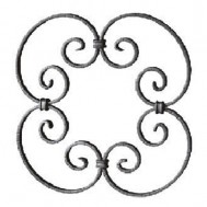 13.020.02 Ornamental Wrought Iron Panels For Gate Fence and Staircase