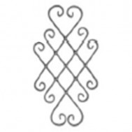 13.022.01 Ornamental Wrought Iron Panels For Gate Fence and Staircase