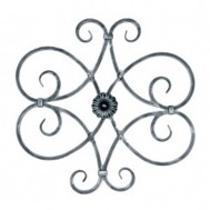 13.023 Ornamental Wrought Iron Panels For Gate Fence and Staircase
