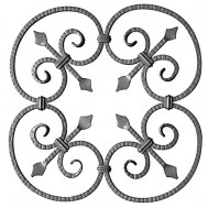 13.025 Ornamental Wrought Iron Panels For Gate Fence and Staircase