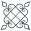 13.027.01 Ornamental Wrought Iron Panels For Gate Fence and Staircase