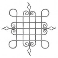 13.027.13 Ornamental Wrought Iron Panels For Gate Fence and Staircase