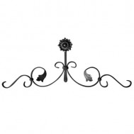 13.031 Ornamental Wrought Iron Panels For Gate Fence and Staircase