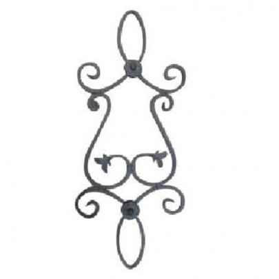 13.031.01 Ornamental Wrought Iron Panels For Gate Fence and Staircase