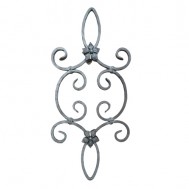 13.031.02 Ornamental Wrought Iron Panels For Gate Fence and Staircase