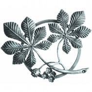 13.040 Main Gate Design Wrought Iron Rosettes Panels For Garden