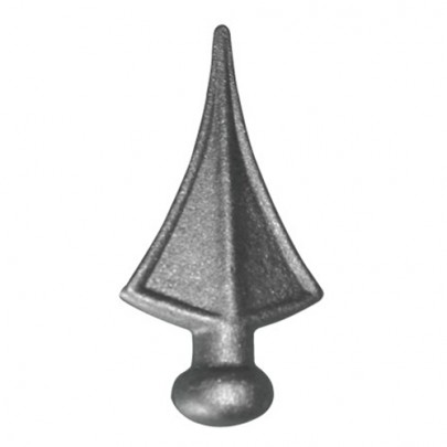 40.007 Decorative Wrought Iron Spear Top Head Railhead Spear Point