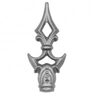 40.008.01 Decorative Wrought Iron Spear Top Head Railhead Spear Point