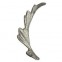 51.105.01 Decorative Garden Fence Cast Steel Flowers And Leaves