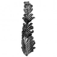 51.108 Decorative Garden Fence Cast Steel Flowers And Leaves